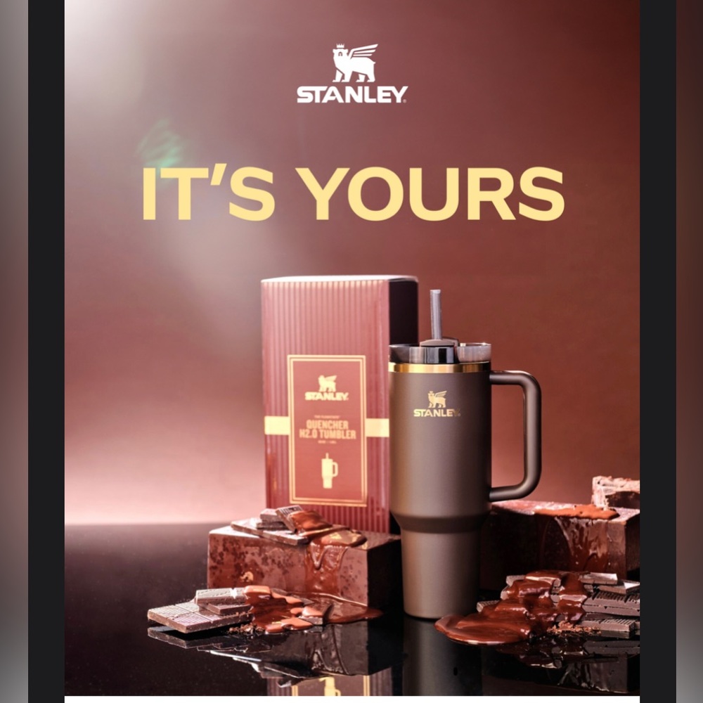 Limited Addition CHOCOLATE GOLD QUENCHER H2.0 FLOWSTATE™ TUMBLER | 40 OZ